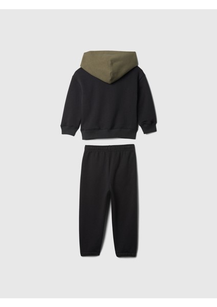 Erkek Bebek Siyah Gap Logo Vintage Soft Sweatshirt Set fiyatları