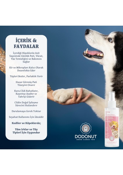 Küçük Irk Köpekler Skin&coat Seti 4'lü, Happyderm, Superfish Oil, Calmy Pati Sprey, Hassas Şampuan