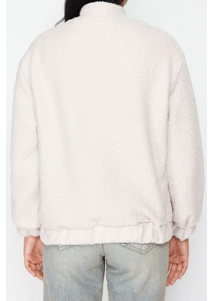 Kadın Moda Şık Regular Hakim Yaka Standart Düz Astarlı Regular Buklet Bomber Ince Ceket Mont indirimleri