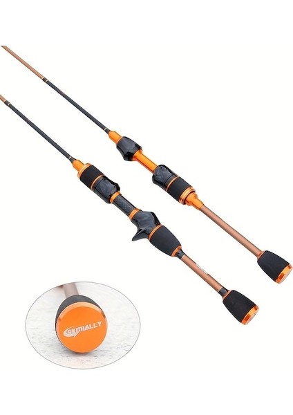 Skmially Ultra Hafif Karbon Iplik Kamışı 1.8m Spinning Turuncu (Yurt Dışından)