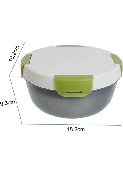 Mikrodalga Öğle Yemeği Kutusu Buz Paketi, Çatal ve Kaşıkla Öğle Yemeği Kutusu (Yurt Dışından)