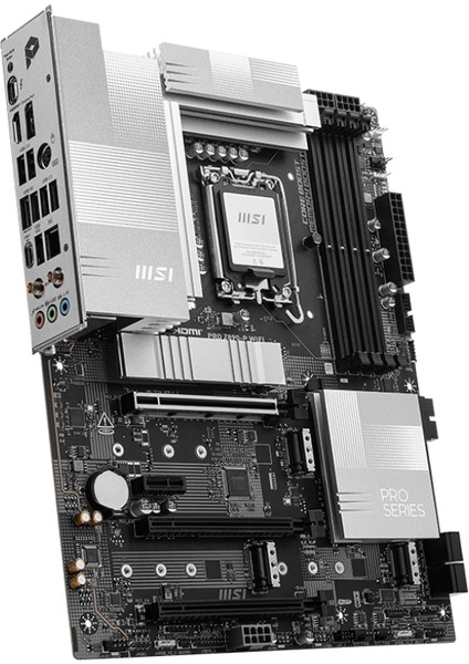 Pro Z890-P Wıfı Soket 1851 Ddr5 9200MHZ(OC) USB 20GBPS 4xm.2 1xtb4 HDMI Dısplay 5g Lan Wıfı 7 Atx