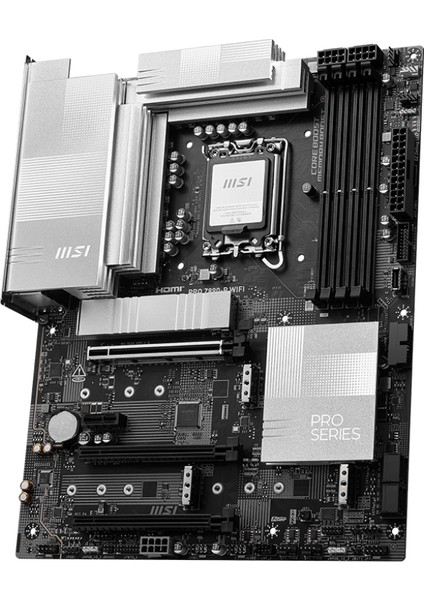 Pro Z890-P Wıfı Soket 1851 Ddr5 9200MHZ(OC) USB 20GBPS 4xm.2 1xtb4 HDMI Dısplay 5g Lan Wıfı 7 Atx