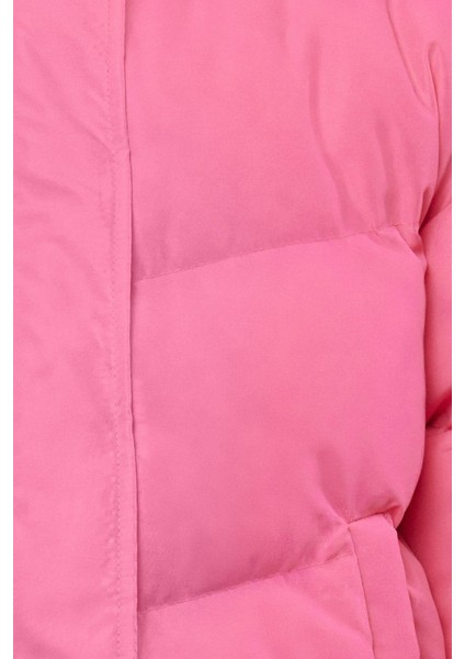 Kadın Moda Şık Regular Dik Yaka Standart Düz Astarlı Regular Su Itici Şişme Mont fırsatları