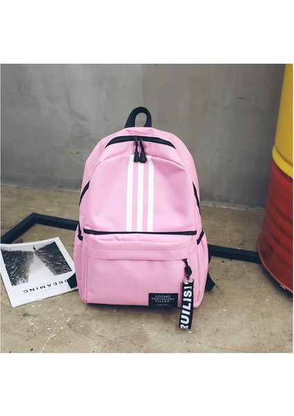 Yeni Öğrenci Sırt Çantası Moda Trendi Ortaokul Öğrencisi Sırt Çantası Çift Seyahat Okul Çantası (Yurt Dışından)