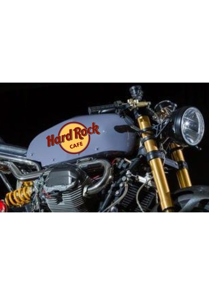 Hard Rock Cafe Logo Sticker Araba Oto Motosiklet Karavan Sticker 00165