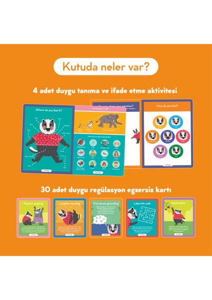 All About Emotions: Duyguları Tanıma, Ifade ve Regülasyon Kiti
