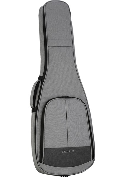 KBAG-20EL-LG Deluxe Gri Elektro Gitar Gigbag