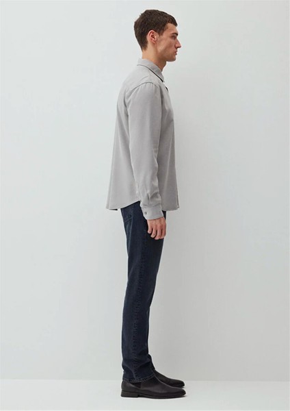 Mavı M0210818-70098 Celık Grı Erkek Regular Uzun Kol Gomlek fırsatları