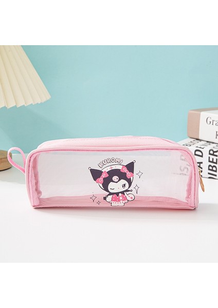 Kuromi Büyük Kapasiteli, Basit ve Güzel Görünümlü, Kız ve Erkek Çocuklar Için Kırtasiye Kutusu (Yurt Dışından)