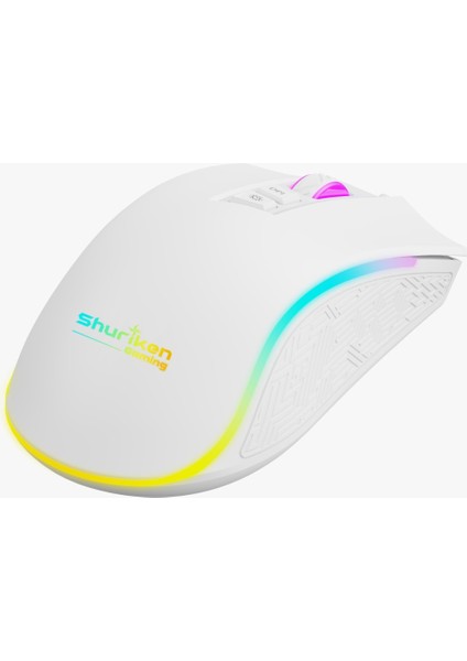 Es7 Fuma Rgb Gaming Makrolu Oyuncu Mouse - 4800DPI