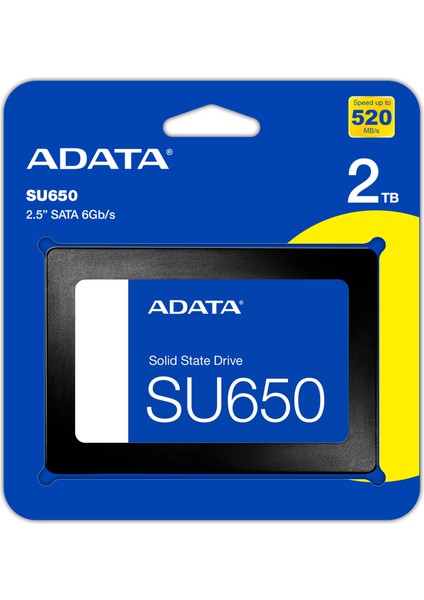 SU650 ASU650SS-2TT-R 2tb 520MB/S-450MB/S Sata 6gb/s 2.5" 3D Nand SSD Disk