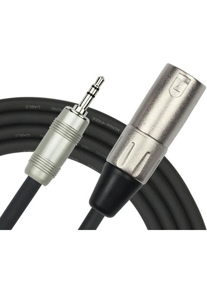 MP-487PRL-3M-BK 24AWG, XLR M - 3,5 MM TRS fiyatları