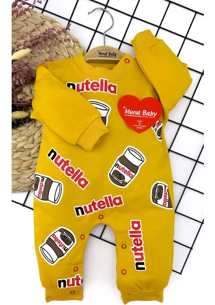 Nutella Baskılı Mevsimlik Tulum