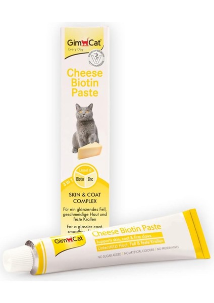 Cheese Paste Biotin Peynirli Kedi Macunu 100GR