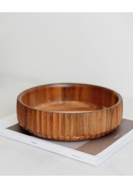 Bambu Akasya Curve Kase 19 cm MİEN-7B43