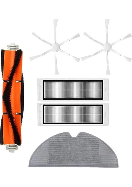 Xiaomi Vacuum Mop 2 (STYTJ03ZHM) Robot Süpürge Uyumlu 6'lı Yedek Parça Seti