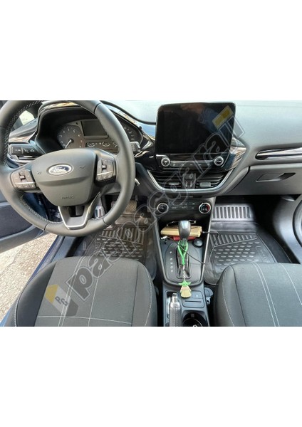 Ford Fiesta 3D Havuzlu Paspas, 2018- Sonrası