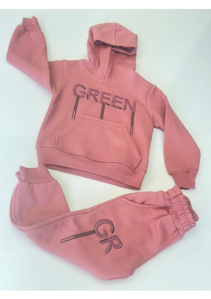 Gala Kız Çocuk Kapüşonlu Cepli Eşofman Takımı modelleri