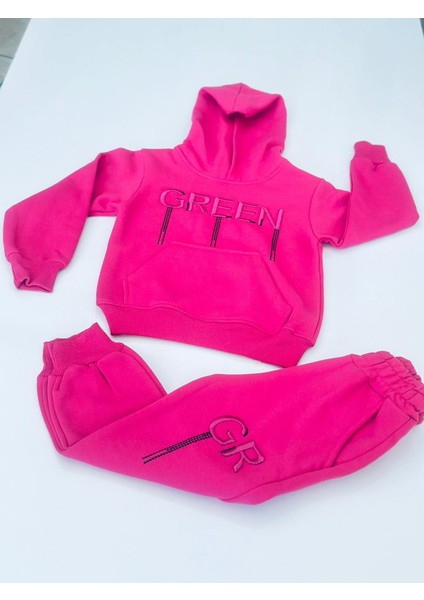 Gala Kız Çocuk Kapüşonlu Cepli Eşofman Takımı