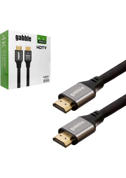 GAB-HDMI410 HDMI Kablo 2.0V 2k 4K 10 Metre