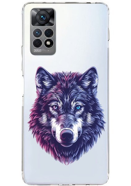 Xiaomi Redmi Note 12 Pro 4g Uyumlu Kurt Yüzü Desenli Silikon Kılıf