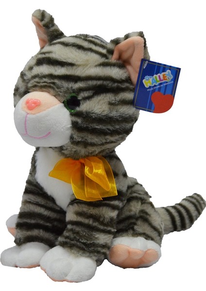 Tekir Kedi Peluş 28 cm 62206