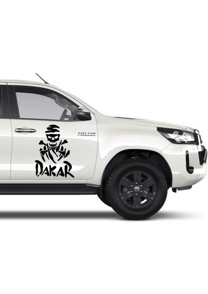 Dakar Off Road Adventure Kamp Sticker Araba Oto Karavan Motosiklet Sticker 00166