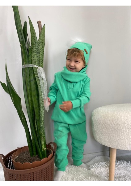 Bere Boyunluklu Takım Neon Yeşili fiyatları