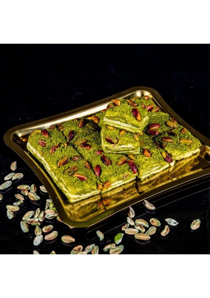 Antep Fıstık ve Ezmeli Katmer Lokum 500 G
