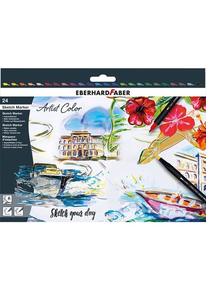 Artist Color Eskiz Markörü 24'lü Set