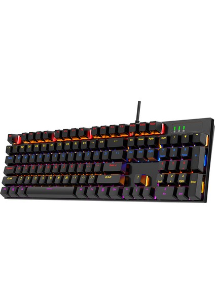 Mk-11 Mekanik Gaming Klavye - Blue Switch - RGB Aydınlatmalı -Kablolu