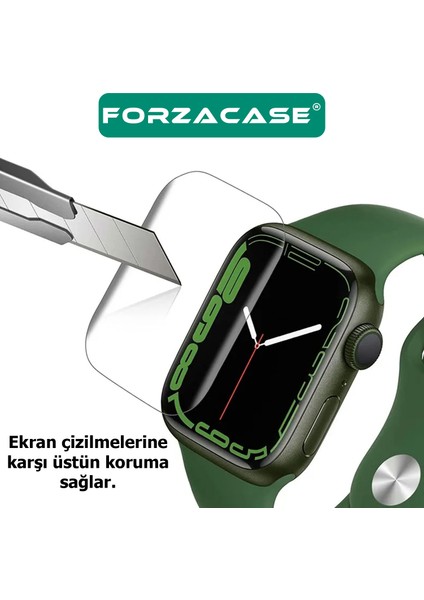 Apple Watch 10 46MM ile Uyumlu Hydrogel Esnek Ekran Koruma Filmi 2 Adet - FC250