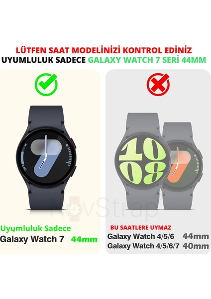 Samsung Galaxy Watch 7 44MM ile Uyumlu Ekran Koruyucu Cam ve Kasa Koruyucu Kılıf Sert Pc fiyatları