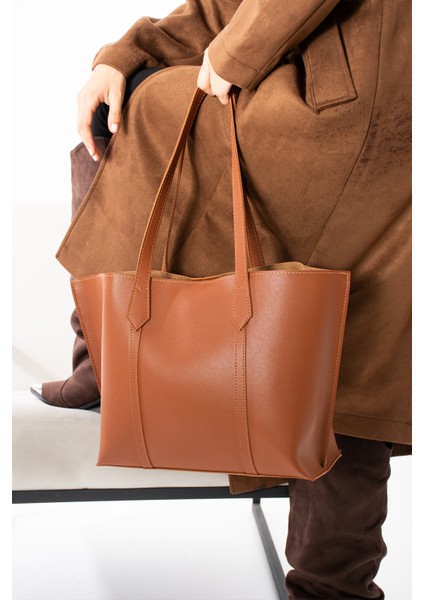 Byeduu Büyük Fermuarlı Çıtçıt Kapamalı Büyük Omuz Çantası indirimleri