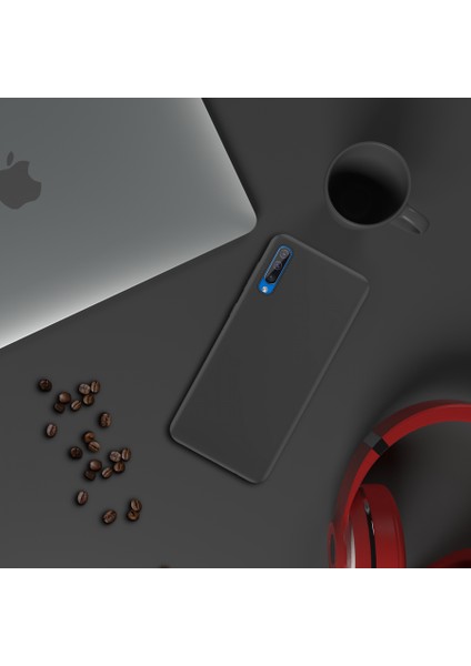 Samsung Galaxy A30S İnce Mat Silikon Kılıf Siyah modelleri