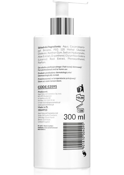 Hyaluronik Asit Içeren Nemlendirici Yüz Temizleme Jeli - 300ML