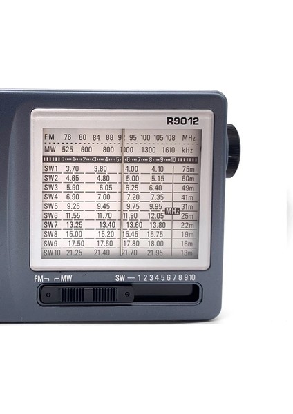 R9012 Transistörlü 12 Bandlı Kısa Dalga Analog Radyo