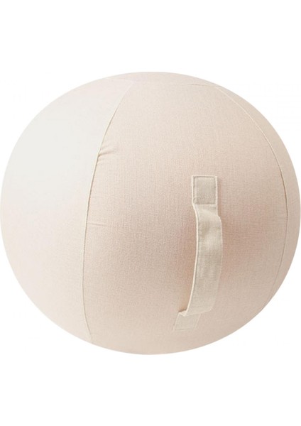 Yoga Topu Kılıfı Egzersiz Topu Kılıfı, Oturmak Için Kullanışlı Taşıma Saplı Bej 75CM (Yurt Dışından)