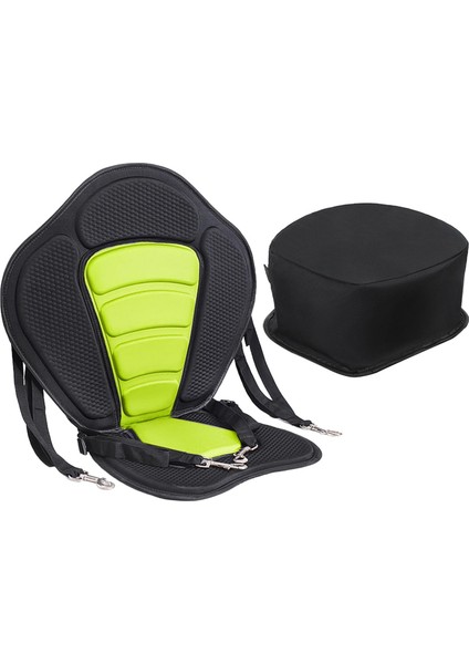 Kayık Iklı Koltuk Kano Koltuğu Minderli Balıkçı Koltuğu Anti Patinaj Yüksek Ik Yeşil Çantalı (Yurt Dışından) fiyatları