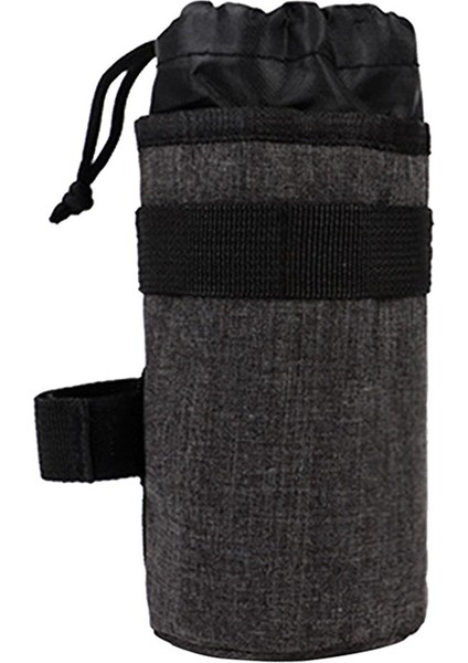 Açık Yürüyüş Su Şişesi Çantası Binme Fanny Su Isıtıcısı Ilıfı Kol Gri (Yurt Dışından)