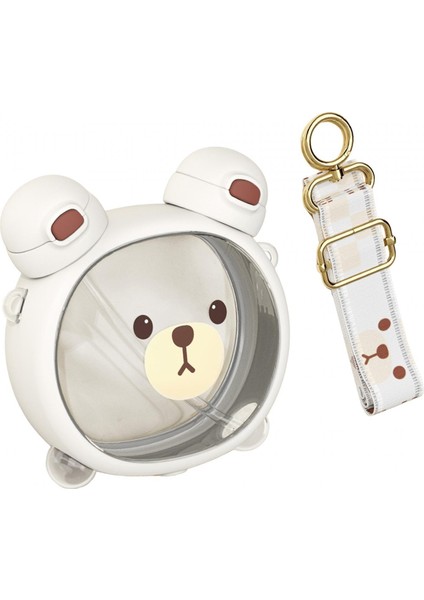 Çocuklar Için Su Şişeleri Yaz Hediyesi Karikatür Su Şişesi Kayışlı (Yurt Dışından)