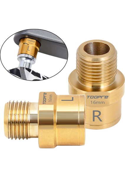 2 Yol Uzatma Çelik Pedal Parçası Altın 16MM (Yurt Dışından) modelleri