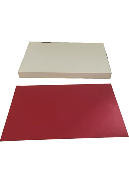 Fasbınd Isısal Kapak Karton+Karton Kırmızı 100 Adet