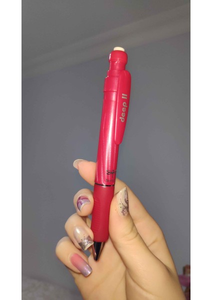 Deep II Kırmızı 0.5mm Mekanik Kurşun Kalem