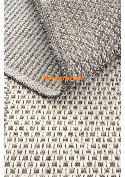 MONO MNO 01 GREY Hav Toz Vermez Kaymaz Tabanlı Şık Leke Tutmaz Yeni Sisal Kilim modelleri