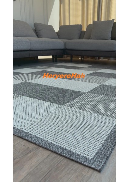 MONO MNO 01 GREY Hav Toz Vermez Kaymaz Tabanlı Şık Leke Tutmaz Yeni Sisal Kilim indirimleri