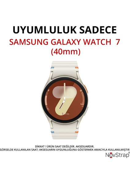 Samsung Galaxy Watch 7 40MM ile Uyumlu Ekran Koruyucu Nano Esnek Cam Tam Kaplayan Ppm