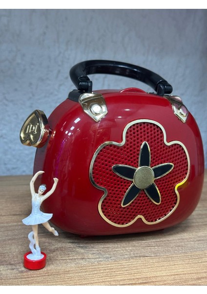 Çanta Tasarımlı Müzik Kutusu Ev Ofis Dekorasyon Hediyelik Eşya