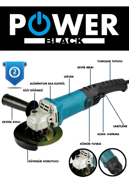 550 W 125 mm Bakır Sargılı Spiral Avuç Içi Kesme ve Ahşap Metal Kesme Taşlama Makinası modelleri
